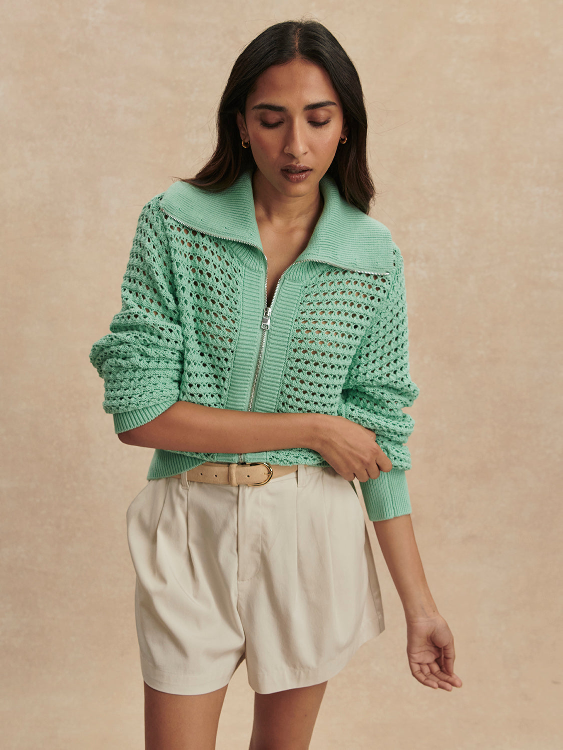 Eloise Zip-Through Knit