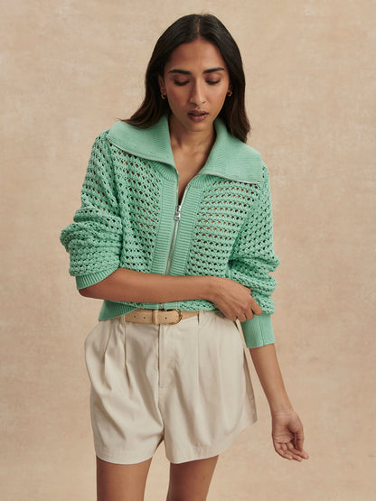 Eloise Zip-Through Knit
