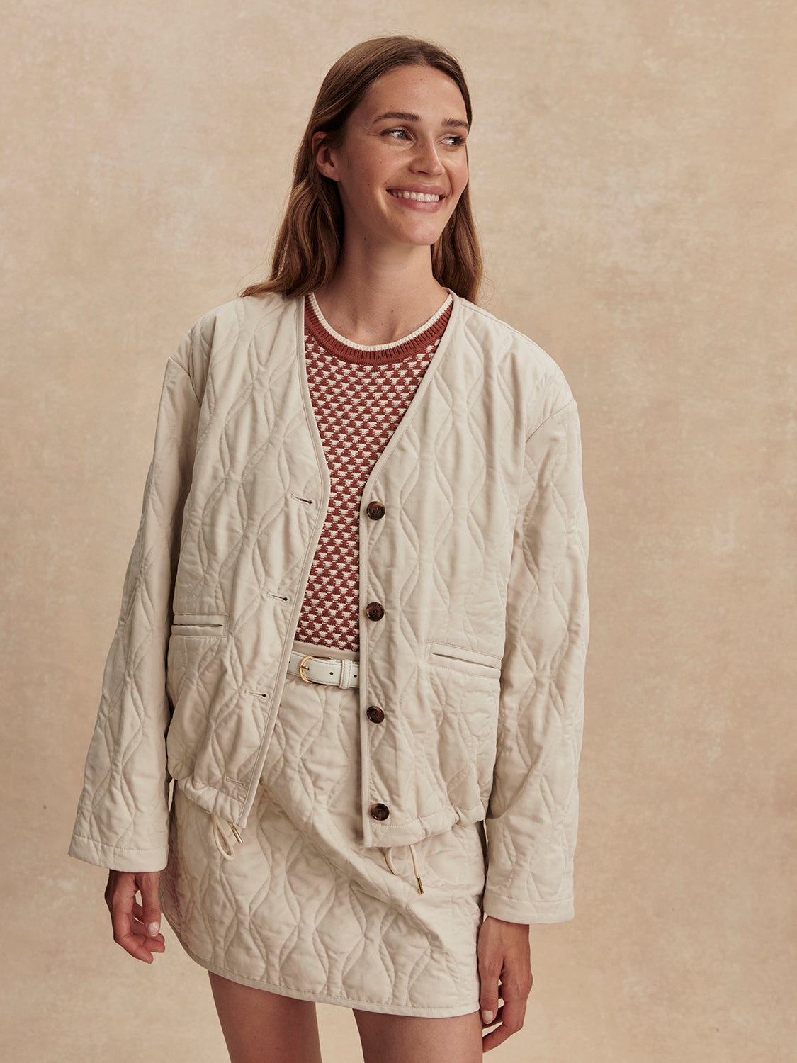 Florin Quilted Skirt