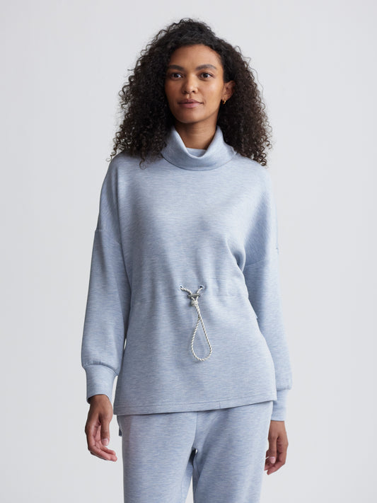 Freya Sweat - Mid Blue Marl