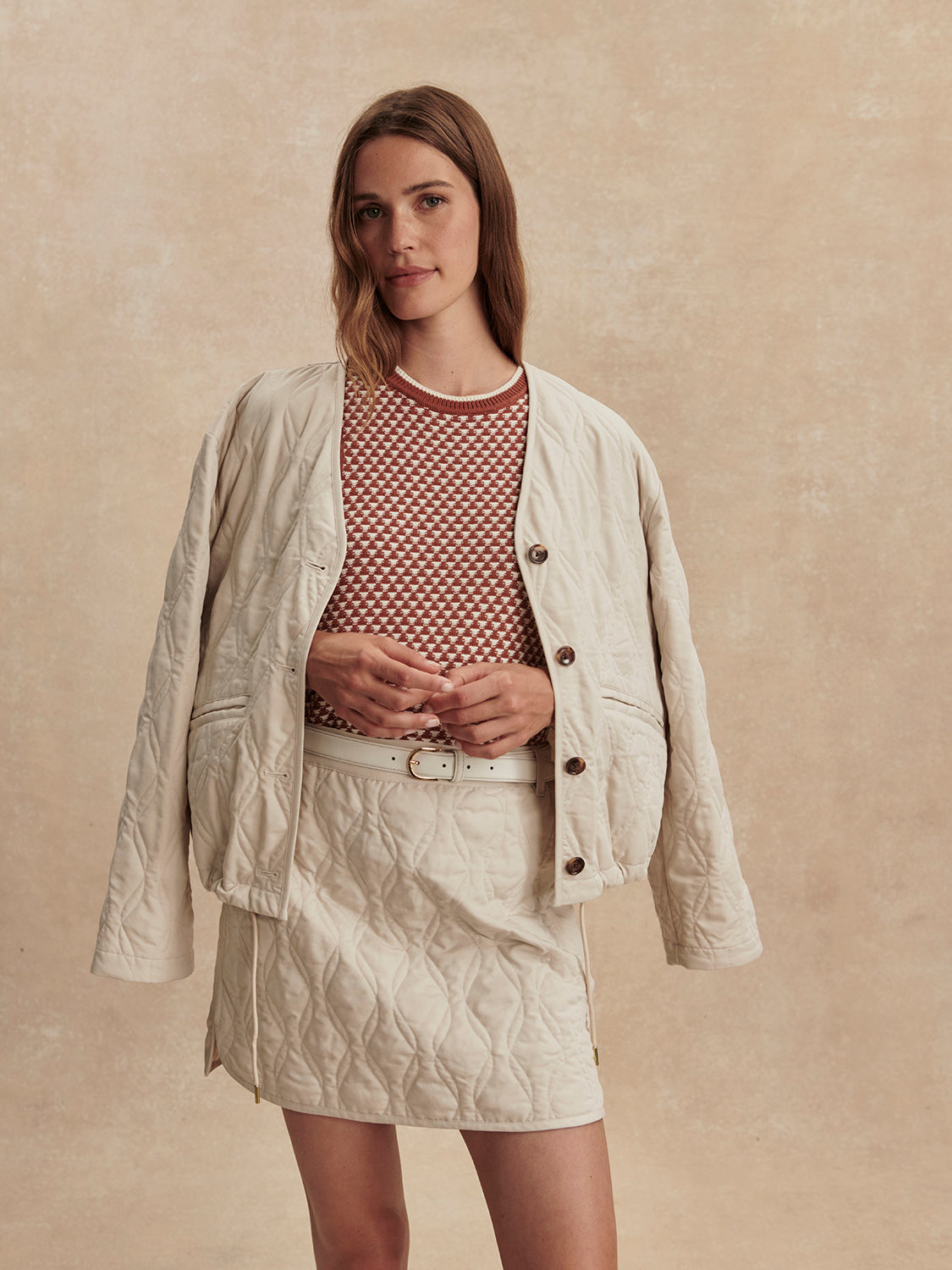 Florin Quilted Skirt