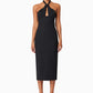 Victoria Midi Dress - Black