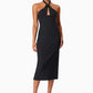 Victoria Midi Dress - Black