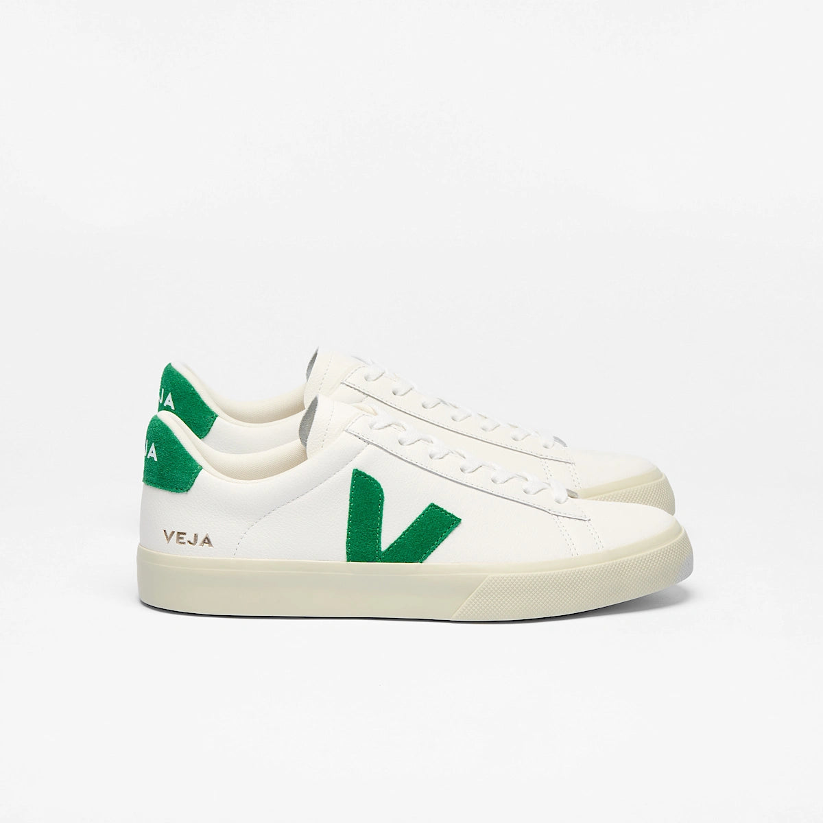 Campo Sneakers - White/Emeraude