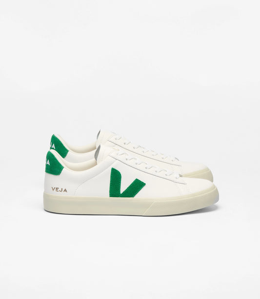 Campo Sneakers - White/Emeraude
