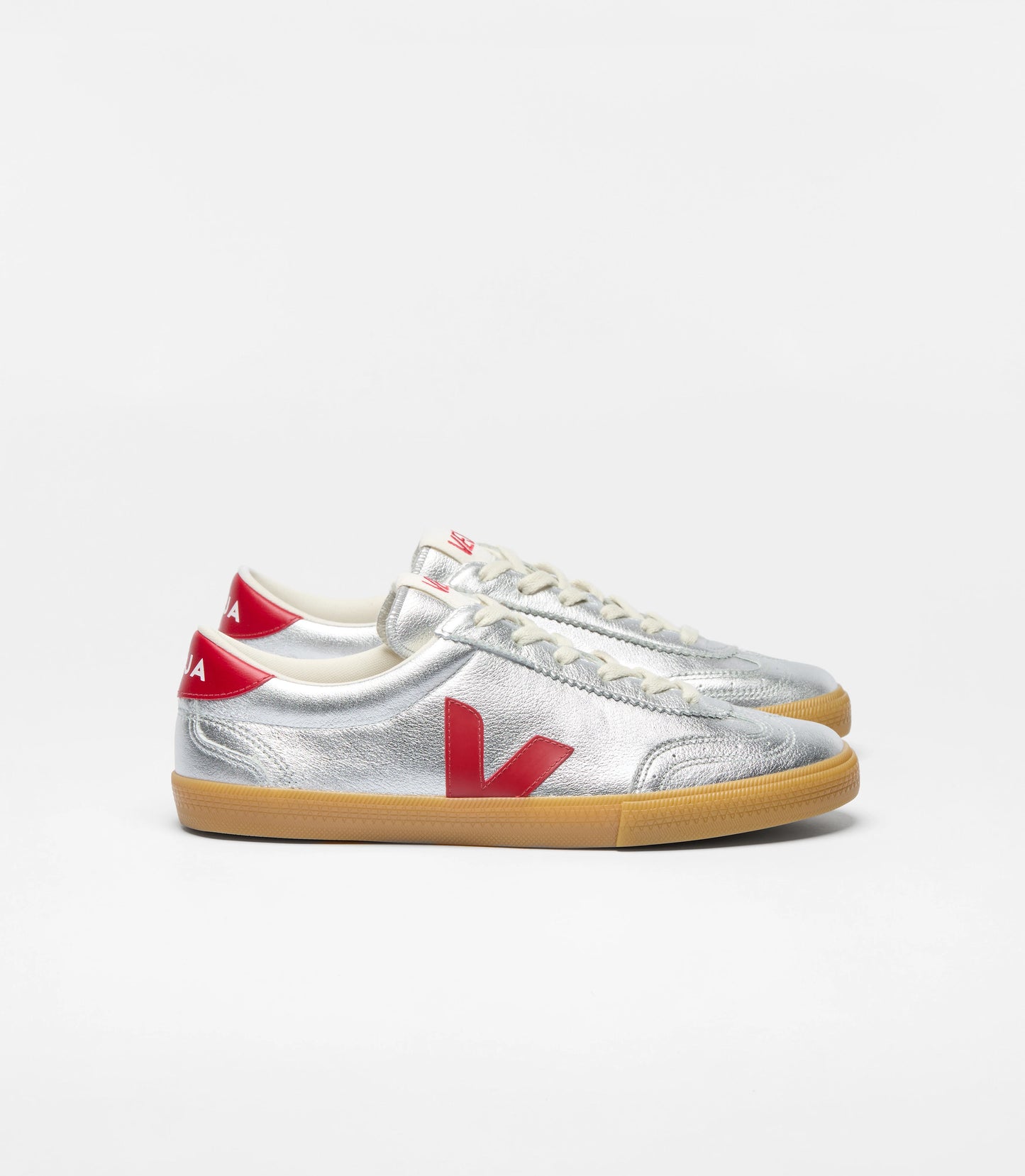 Volley Sneakers - Silver/Pepper