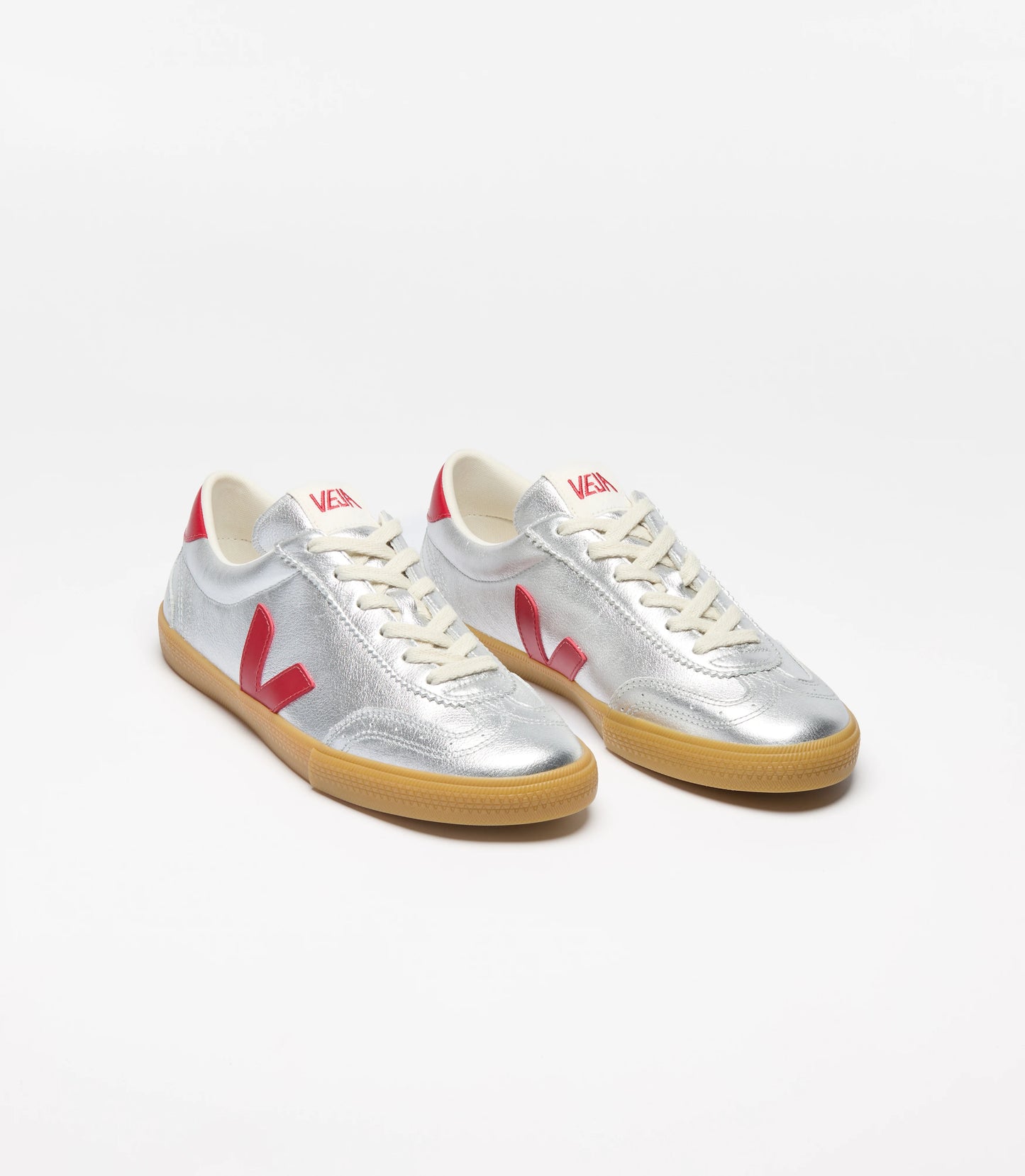 Volley Sneakers - Silver/Pepper