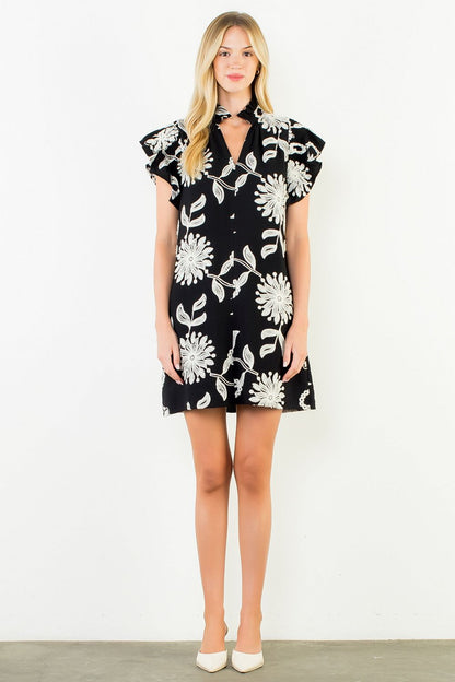 Embroidered Jasmine Dress