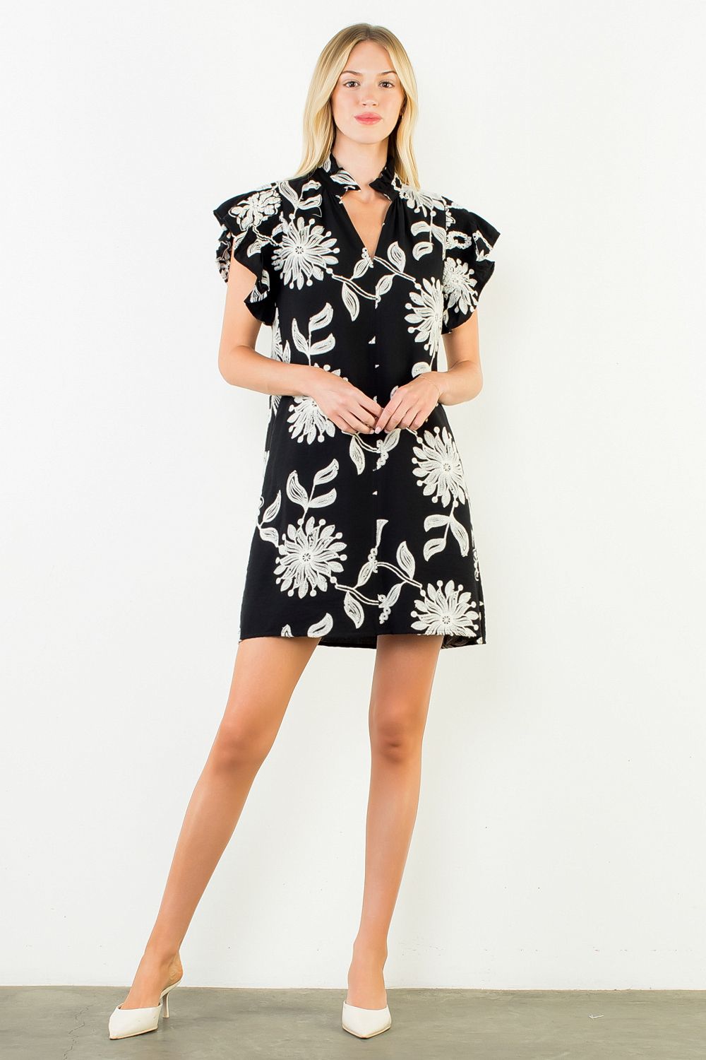 Embroidered Jasmine Dress