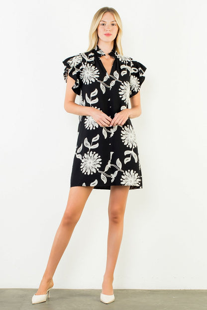 Embroidered Jasmine Dress