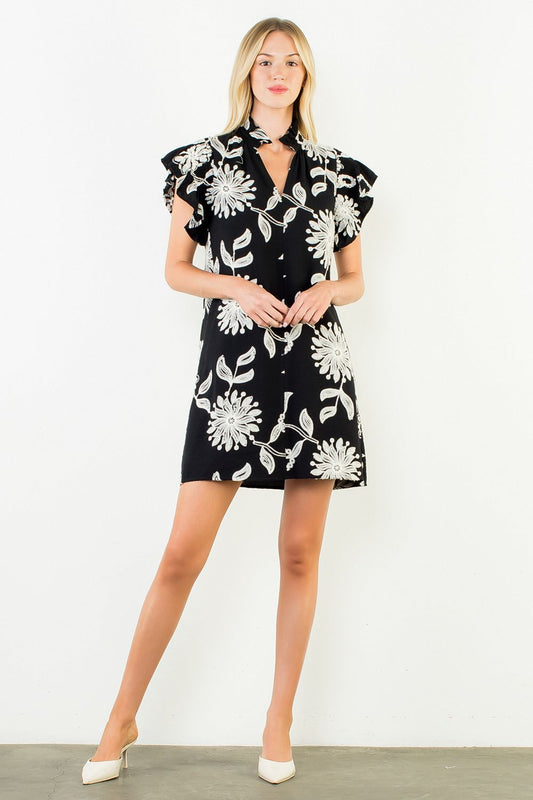 Embroidered Jasmine Dress
