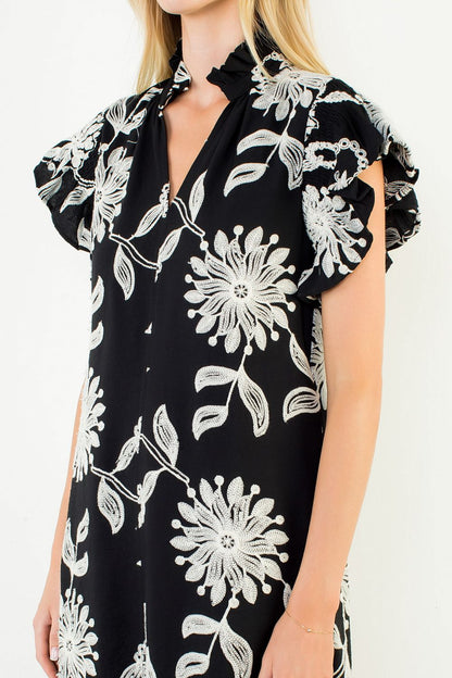 Embroidered Jasmine Dress