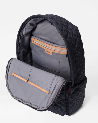 Black Metro Backpack Deluxe