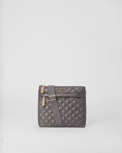 Metro Flat Crossbody in Magnet