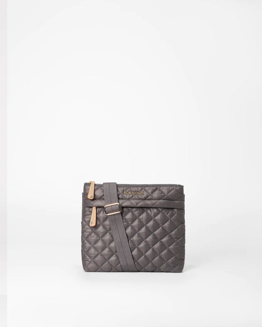 Metro Flat Crossbody in Magnet