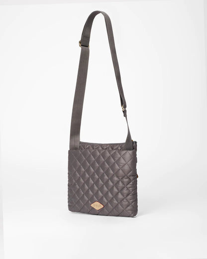 Metro Flat Crossbody in Magnet