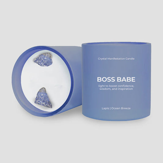 "Boss Babe"  Candle - Ocean Breeze Scented