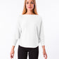 White Thin Waverly Sweater
