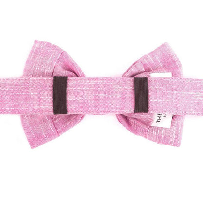 Orchid Dog Bow Tie