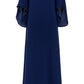 Meredith Midi Dress in Bellweather Blue