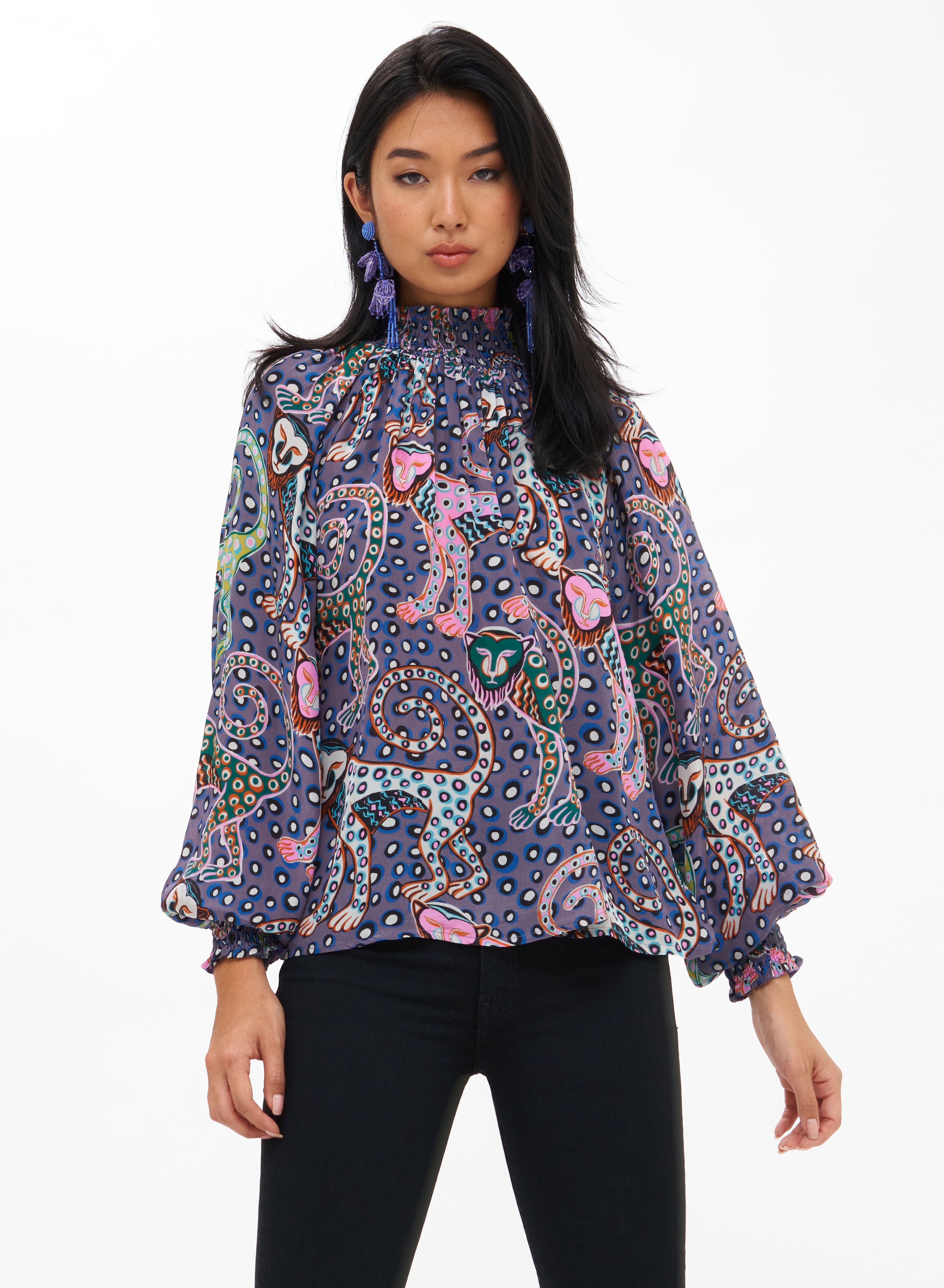 Bibiy FIORE PUFF BLOUSE-