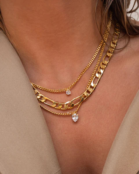 Bardot Stud Charm Necklace