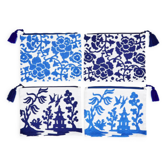 Chinoiserie Embroidered Bag