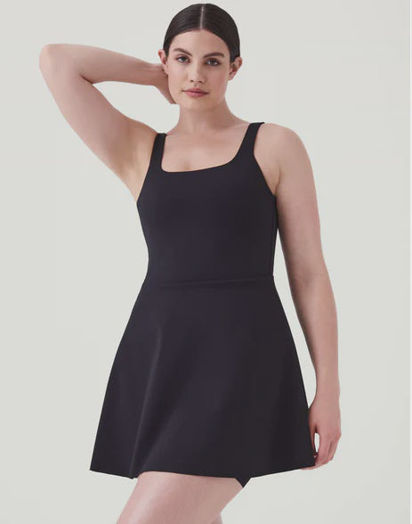 The Get Moving Square Neck Tank Dress, 30.5"
