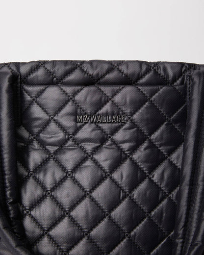 Black Large Metro Tote Deluxe