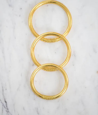Gold All Season Bangle For Babies