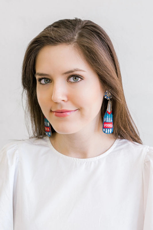 Vodka Statement Earrings