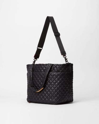 Black Large Metro Tote Deluxe