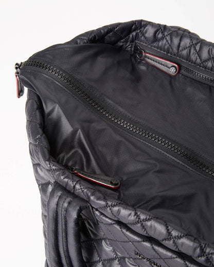 Black Large Metro Tote Deluxe