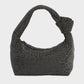 Polly Crystal Shoulder Bag | Black